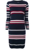 Chinti And Parker Striped Ribbed Dress