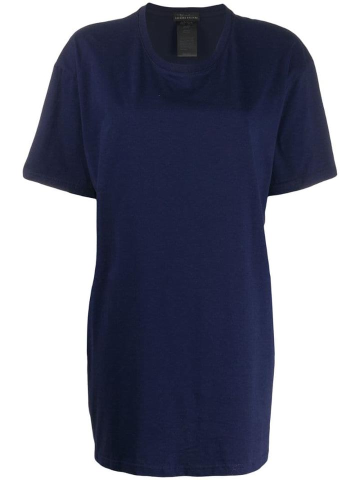 Barbara Bologna Graphic Print Oversized T-shirt - Blue