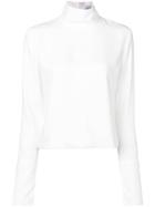 16arlington High Neck Jersey - White