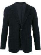 Dell'oglio Textured Blazer - Black