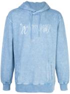 Rochambeau Yves Logo Hoodie - Blue