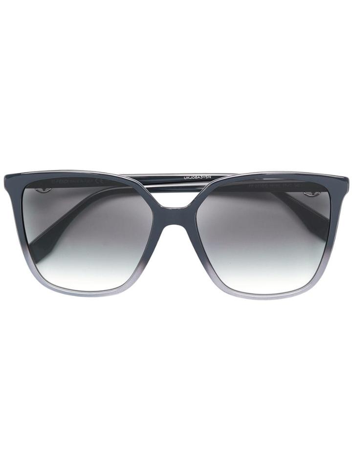 Fendi Eyewear Full Frame Sunglasses - Grey
