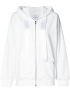 Forte Couture Embroidered Tiger Hoodie - White