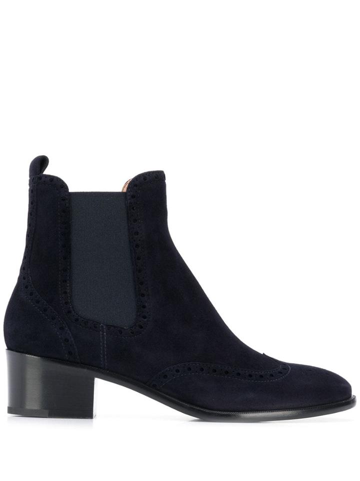 Unützer Heeled Chelsea Boots - Blue