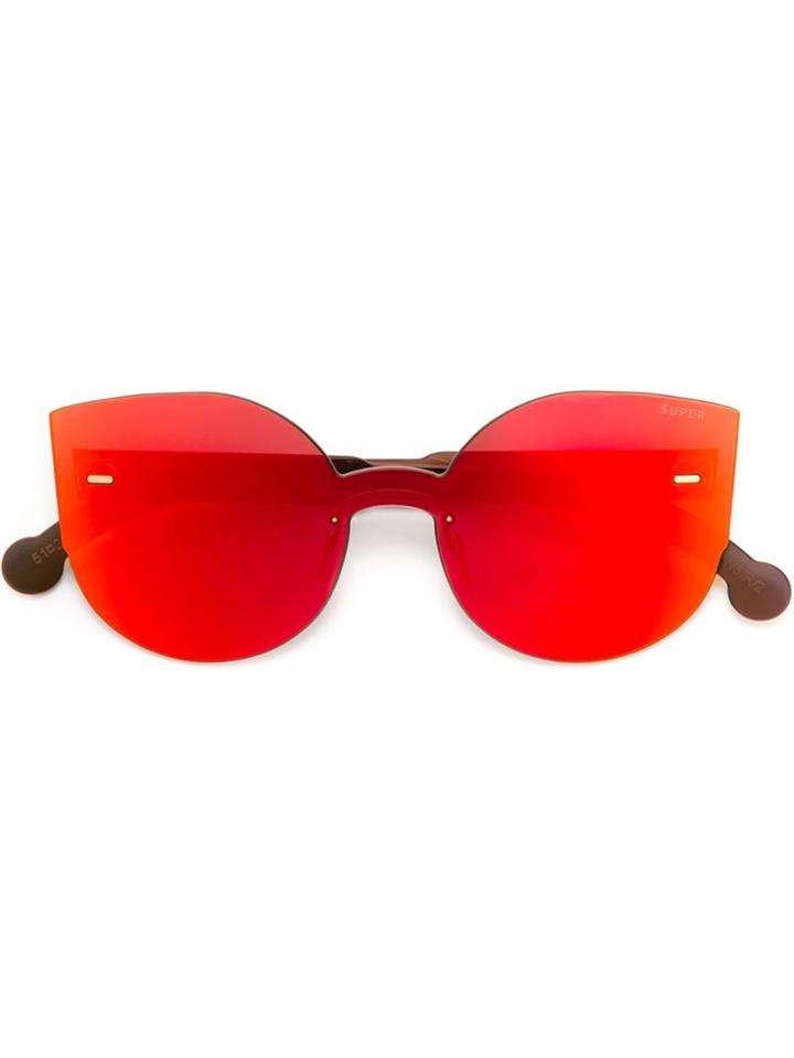 Retrosuperfuture Tuttolente Lucia Sunglasses - Red