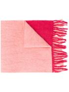 Acne Studios Kelow Dye Two-tone Scarf - Pink