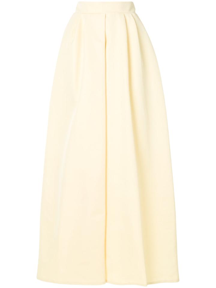 Rochas Maxi Full Skirt - Yellow & Orange