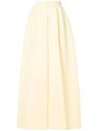 Rochas Maxi Full Skirt - Yellow & Orange