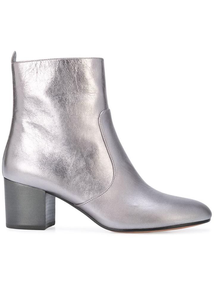 Coach Julie Ankle Booties - Metallic