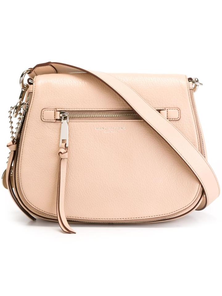 Marc Jacobs Recruit Saddle Crossbody Bag, Women's, Pink/purple, Leather