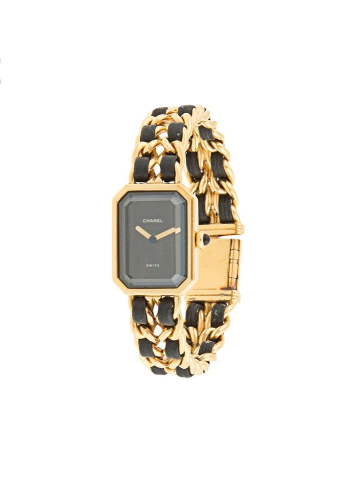 Chanel Vintage Cc Premiere Wristwatch - Black