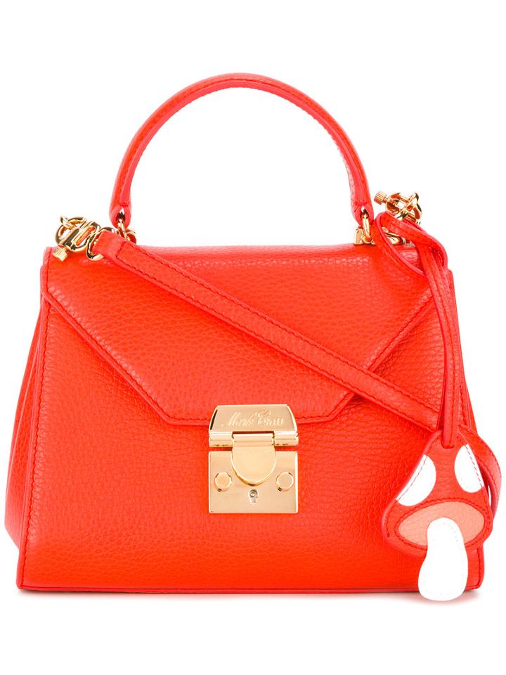 Mark Cross 'hadley' Baby Flap, Women's, Red, Leather