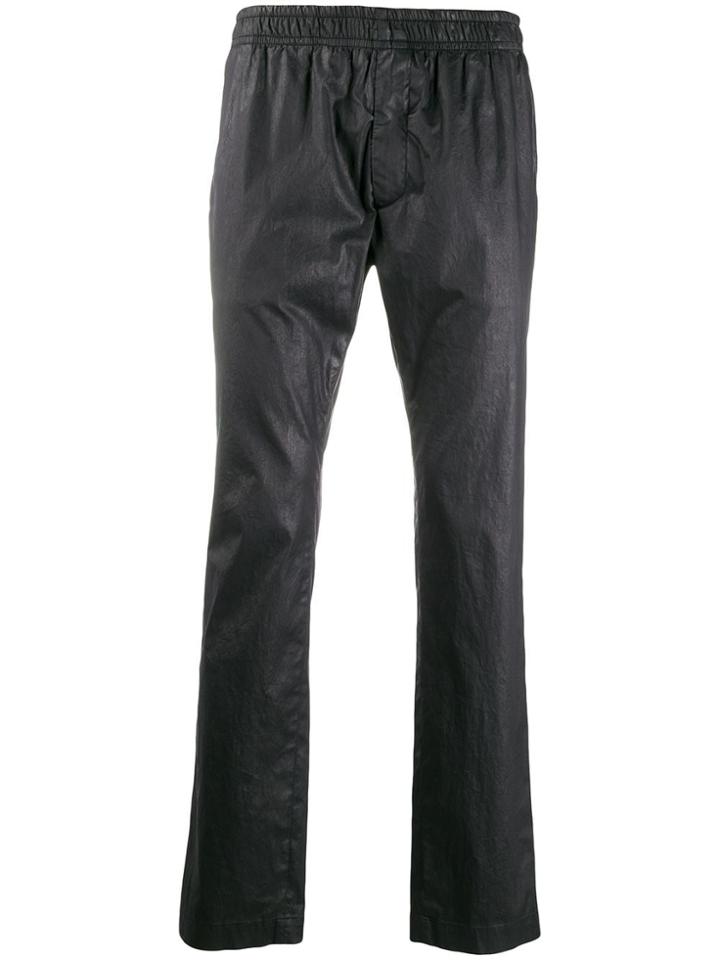 1017 Alyx 9sm Textured Slim-fit Track Pants - Black