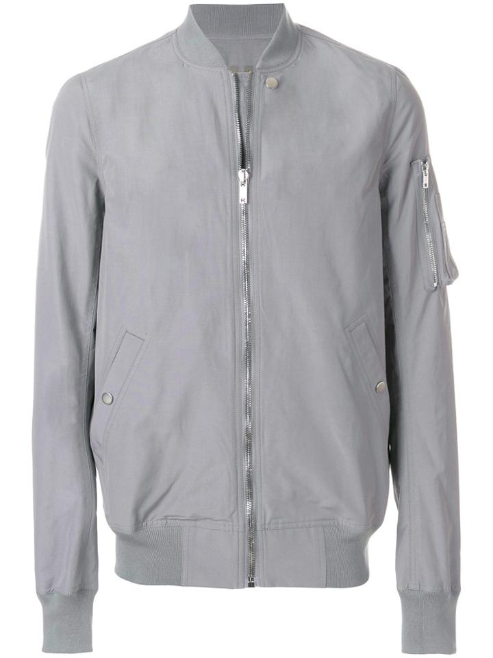 Rick Owens Drkshdw Bomber Jacket - Grey