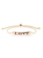 Tara Hirshberg Love Bracelet - Metallic