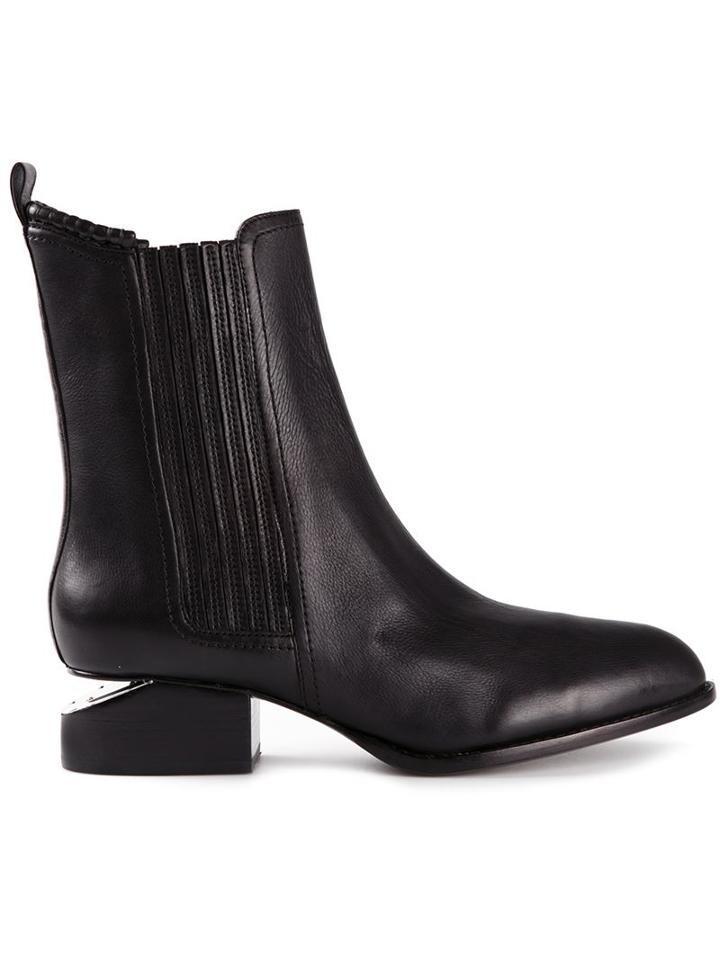 Alexander Wang Anouck Boots, Women's, Size: 40, Black, Lamb Skin