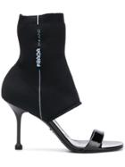 Prada Boot-style Sandals - Black