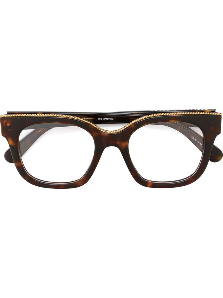 Stella Mccartney Chain Embellished Glasses