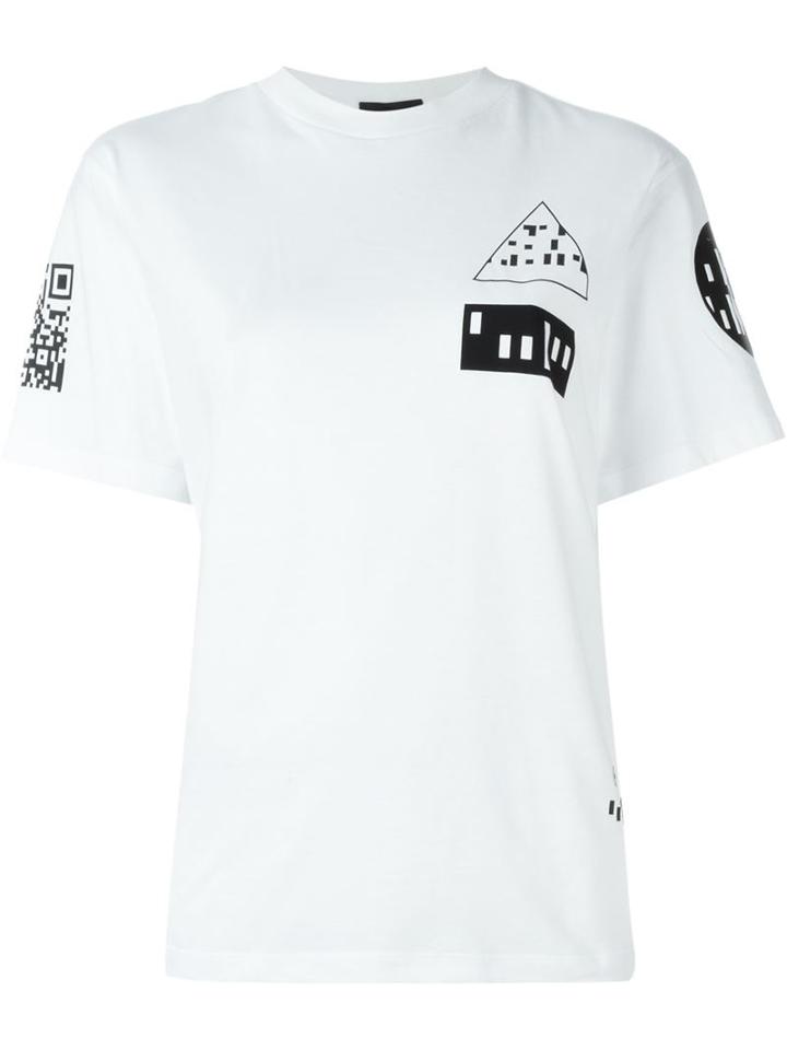 Alexander Wang Qr Print T-shirt