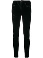 Diesel Black Gold Slim Velvet Trousers