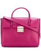 Furla Rectangular Medium Tote, Women's, Pink/purple