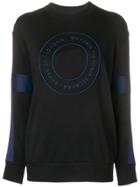 Victoria Victoria Beckham Logo Target Sweatshirt - Black