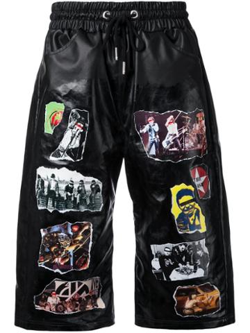 99% Is Photo Print Coated Bermudas