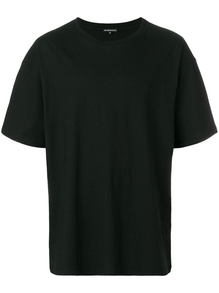 Ann Demeulemeester Blanche Plain T-shirt - Black
