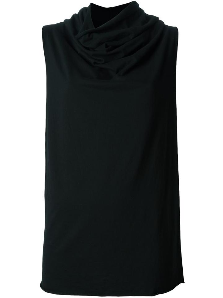 Lost & Found Ria Dunn Sleeveless Top, Women's, Size: Xxs, Black, Cotton/cashmere