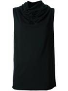 Lost & Found Ria Dunn Sleeveless Top, Women's, Size: Xxs, Black, Cotton/cashmere