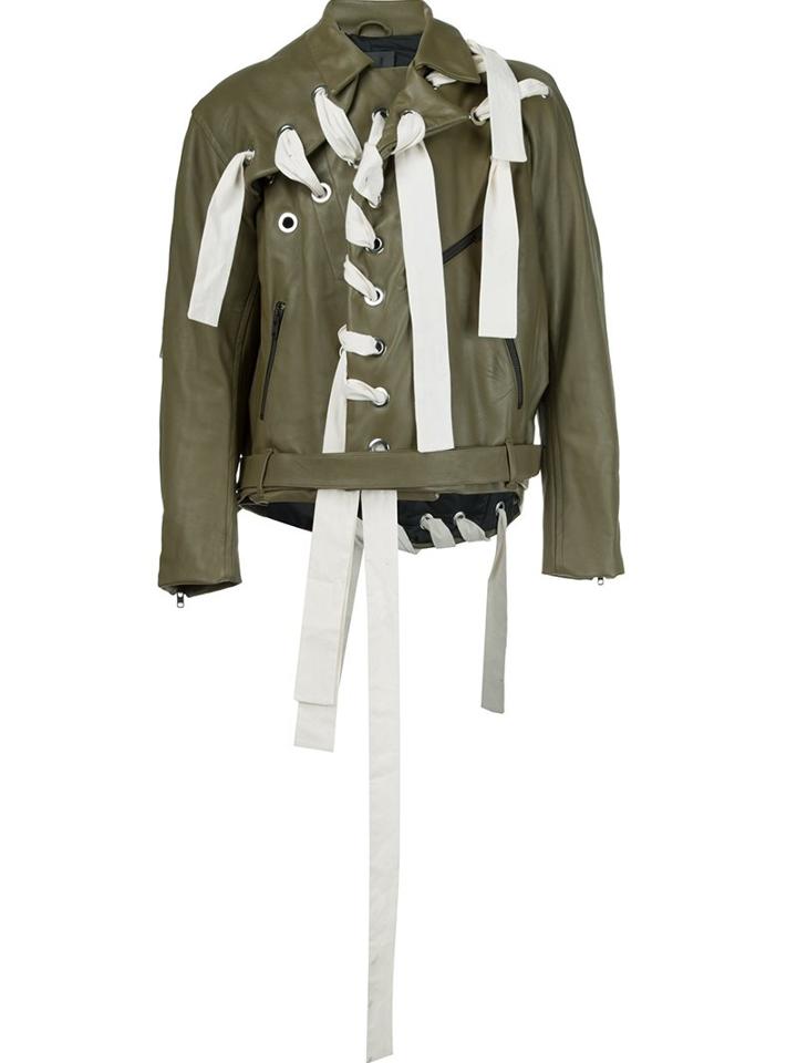 Craig Green Eyelets Biker Jacket