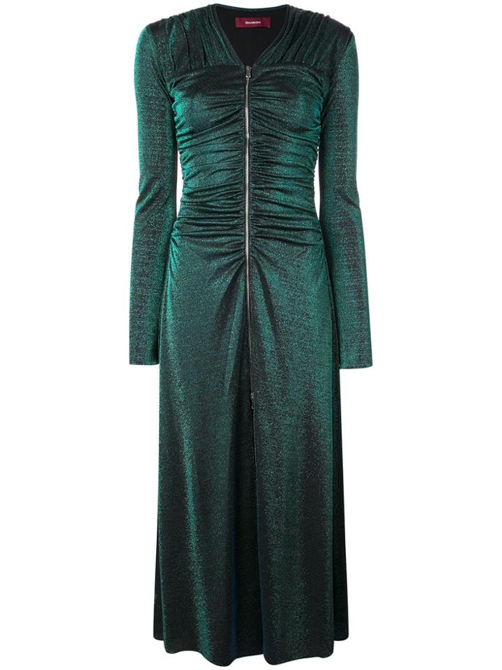 Sies Marjan Jade Lurex Midi Dress - Green