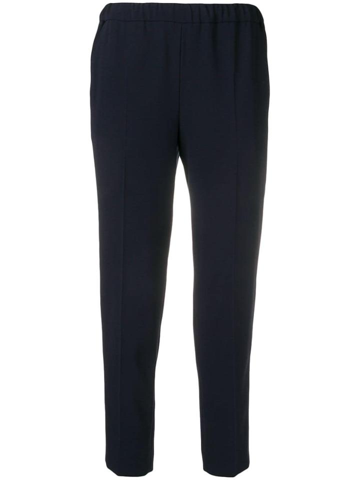 Escada Casual Cropped Trousers - Blue
