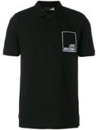 Love Moschino Box Logo Polo Shirt - Black