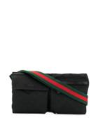 Gucci Pre-owned Gg Shelly Line Belt Bag - Black