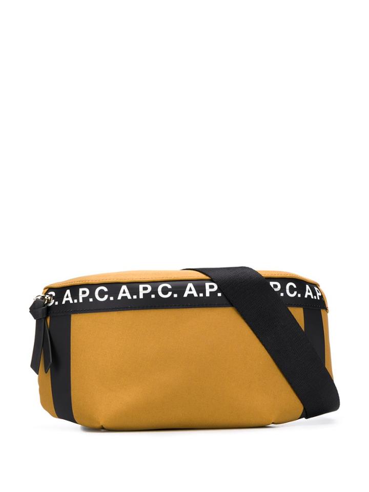 A.p.c. Logo Belt Bag - Neutrals