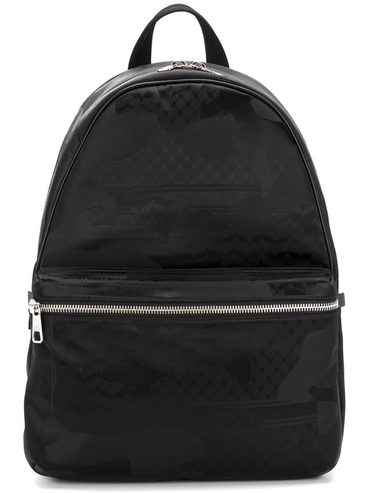 Neil Barrett Camouflage Backpack - Black