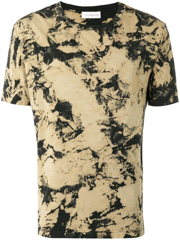 Faith Connexion Tie Dye Print T-shirt - Black
