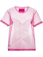 Viktor & Rolf Embroidered Tulle T-shirt - Pink