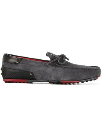 Tod's Tod's For Ferrari Gommino Driving Shoes - Grey