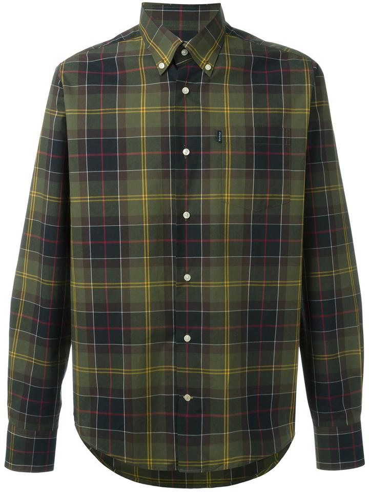 Barbour - Button-down Herbert Shirt - Men - Cotton - M, Green, Cotton