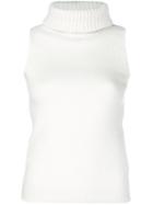 Simon Miller Turtleneck Knitted Top - White