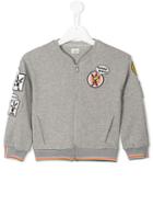 No Added Sugar - Put Two & Two Together Jacket - Kids - Cotton/spandex/elastane - 5 Yrs, Toddler Boy's, Grey