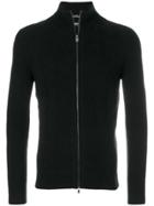 Boss Hugo Boss Knitted Zip Jacket - Black