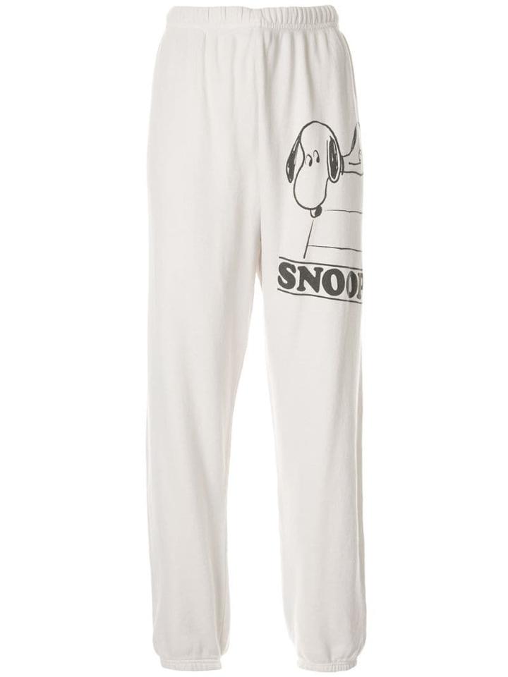 Marc Jacobs Snoopy Classic Track Pants - White