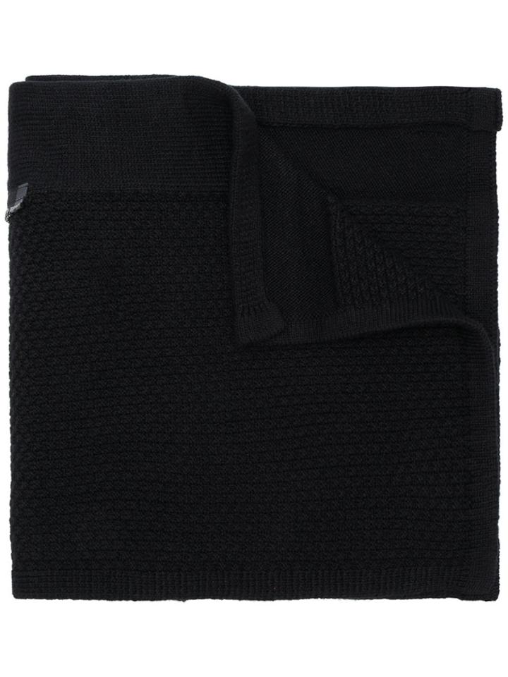 Stone Island Shadow Project Zipped Scarf - Black
