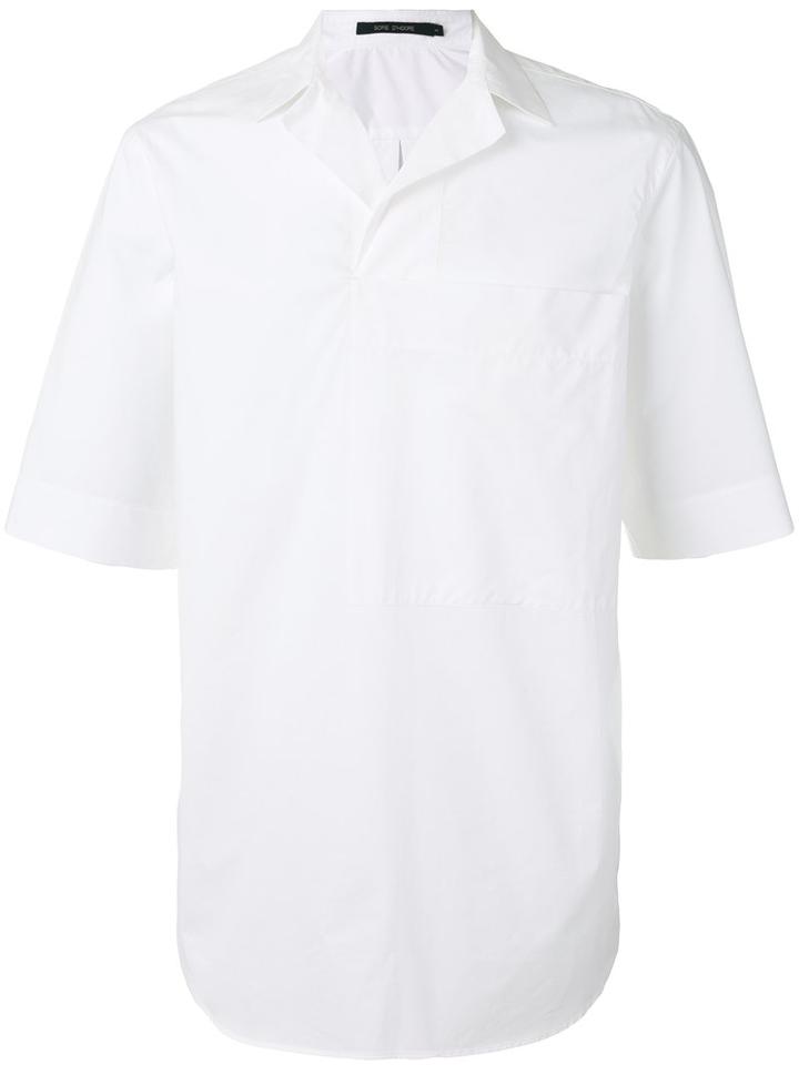 Sofie D'hoore - Patch Pocket Shirt - Men - Cotton - M, White, Cotton