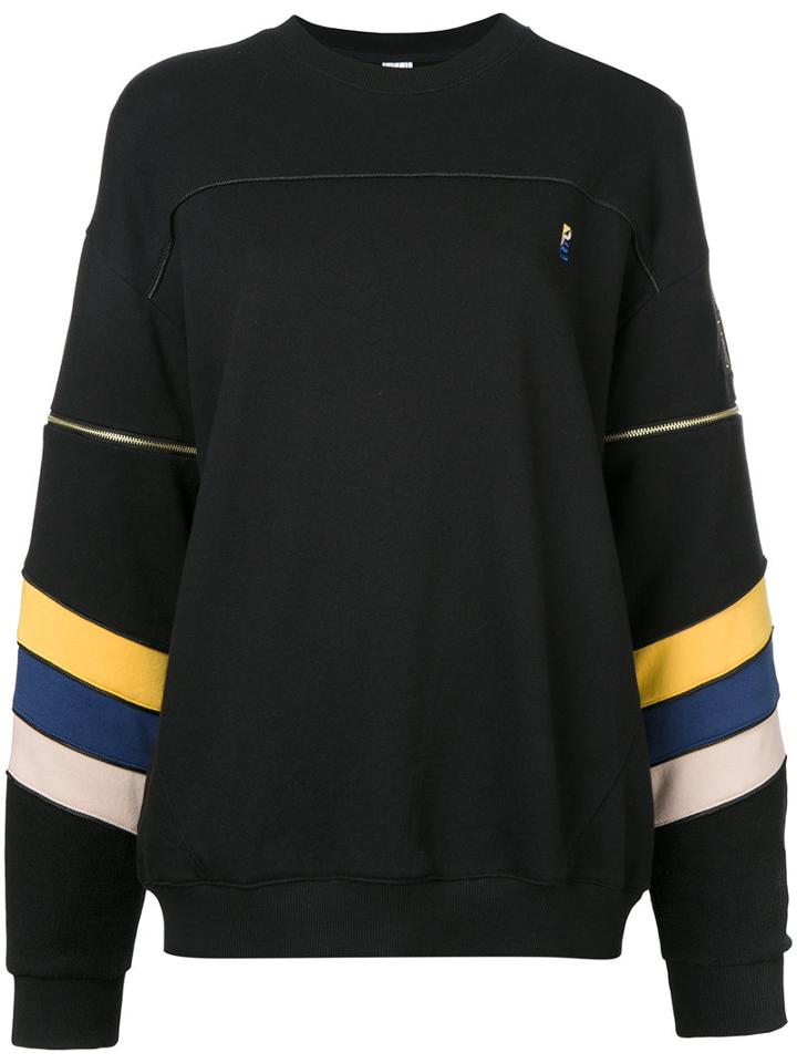 P.e Nation Flash Gordon Sweatshirt, Women's, Size: 8, Black, Cotton