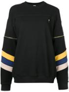 P.e Nation Flash Gordon Sweatshirt, Women's, Size: 8, Black, Cotton