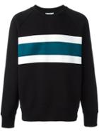 Ami Alexandre Mattiussi Oversized Crew Neck Sweatshirt, Men's, Size: Small, Black, Cotton/polyamide/acrylic